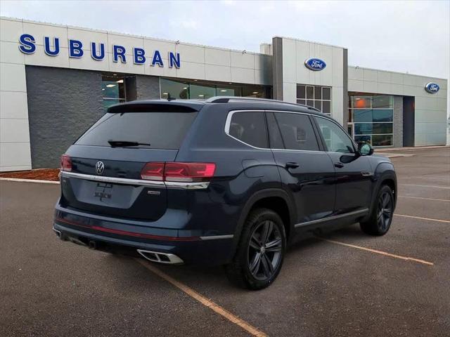 used 2021 Volkswagen Atlas car, priced at $30,895