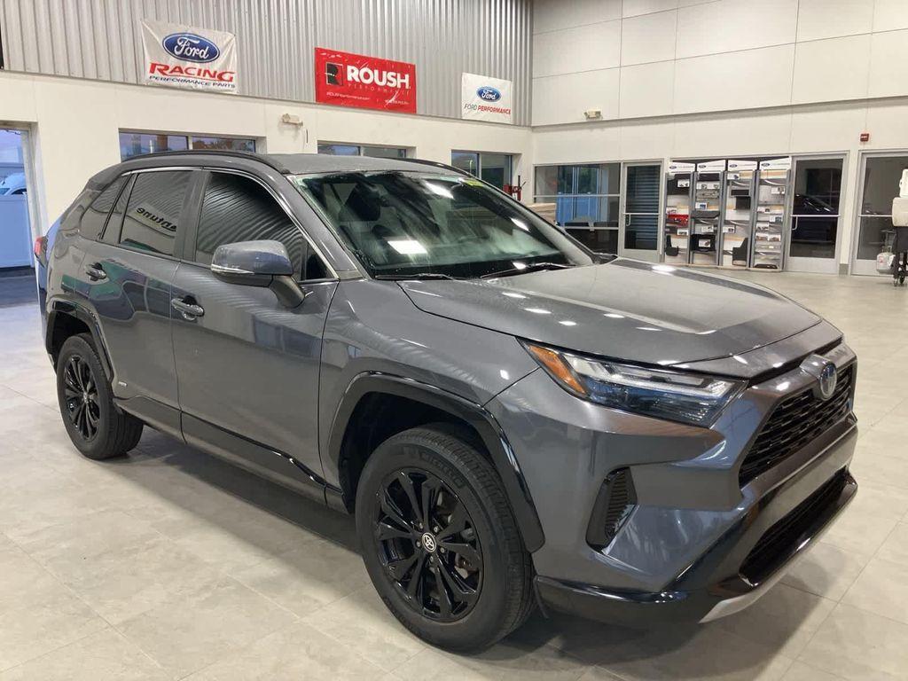 used 2022 Toyota RAV4 Hybrid car, priced at $27,900