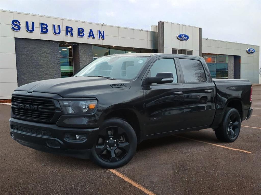 used 2019 Ram 1500 car, priced at $23,500