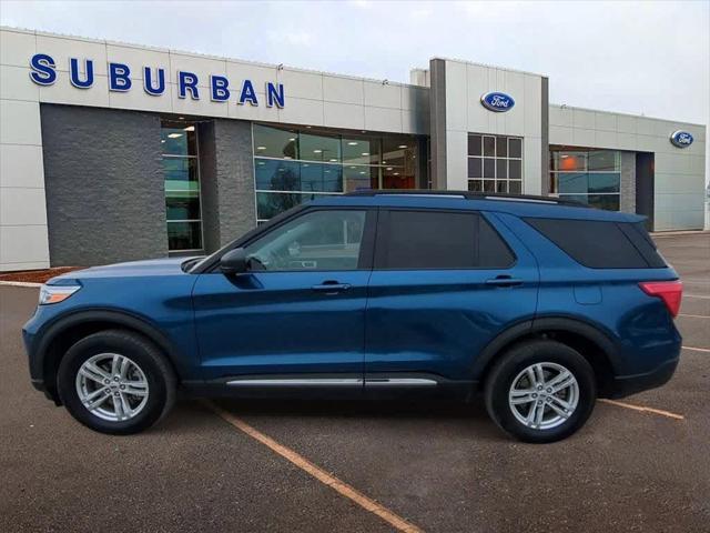 used 2022 Ford Explorer car, priced at $28,695