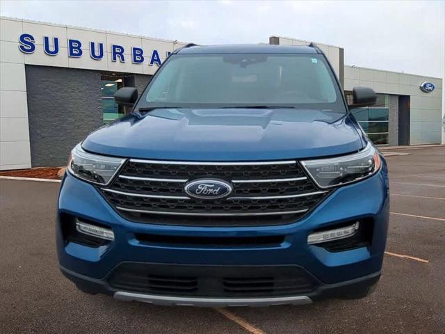 used 2022 Ford Explorer car, priced at $28,695