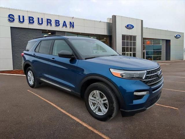 used 2022 Ford Explorer car, priced at $28,695