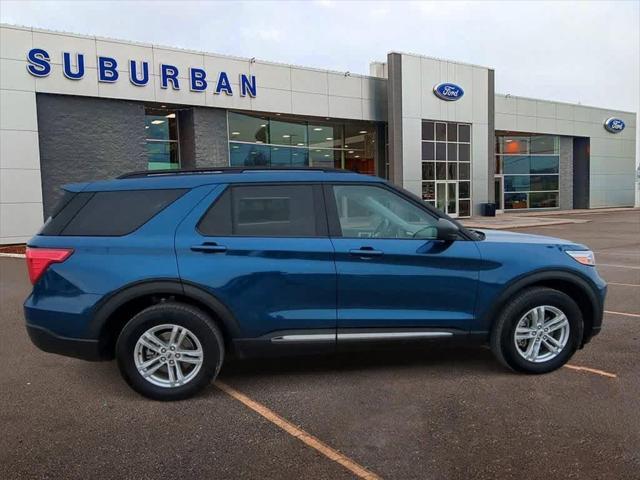 used 2022 Ford Explorer car, priced at $28,695