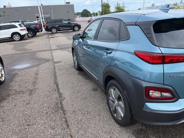 used 2019 Hyundai Kona EV car, priced at $14,900