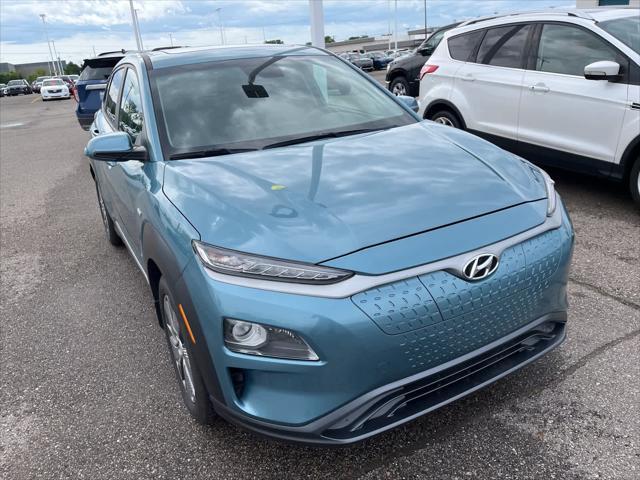 used 2019 Hyundai Kona EV car, priced at $14,900