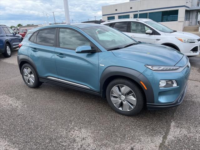 used 2019 Hyundai Kona EV car, priced at $14,900