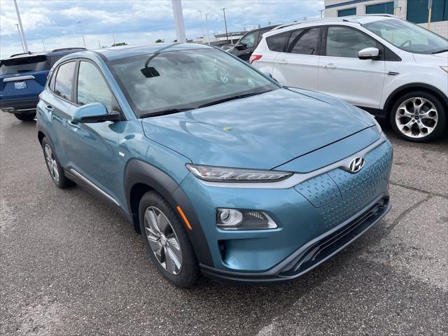 used 2019 Hyundai Kona EV car, priced at $14,900