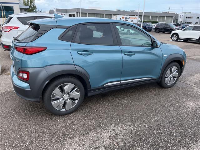 used 2019 Hyundai Kona EV car, priced at $14,900