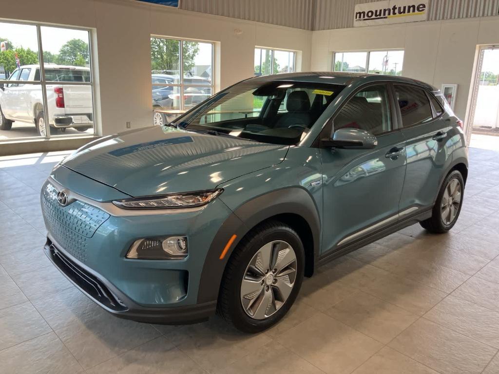 used 2019 Hyundai Kona EV car, priced at $14,900