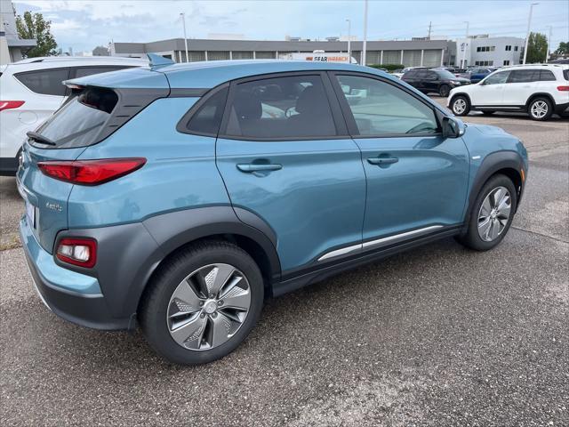 used 2019 Hyundai Kona EV car, priced at $14,900