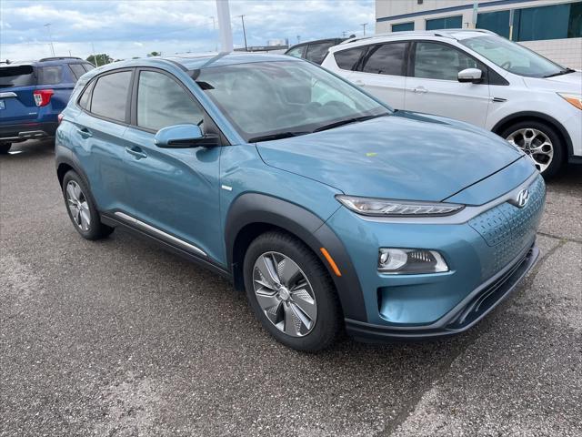 used 2019 Hyundai Kona EV car, priced at $14,900
