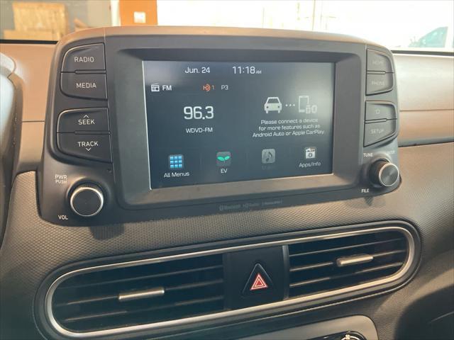 used 2019 Hyundai Kona EV car, priced at $14,500