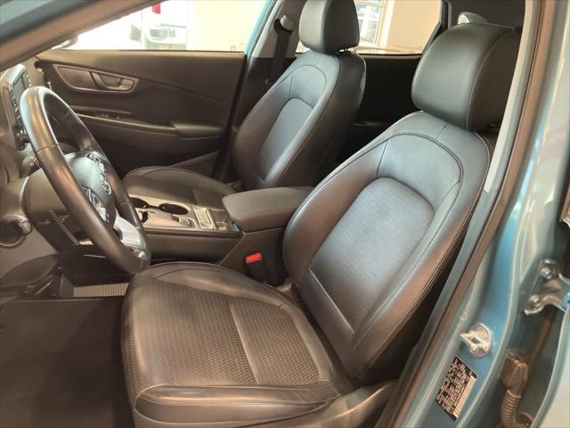 used 2019 Hyundai Kona EV car, priced at $14,500