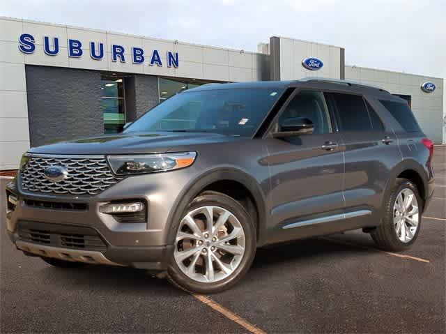 used 2022 Ford Explorer car, priced at $36,495