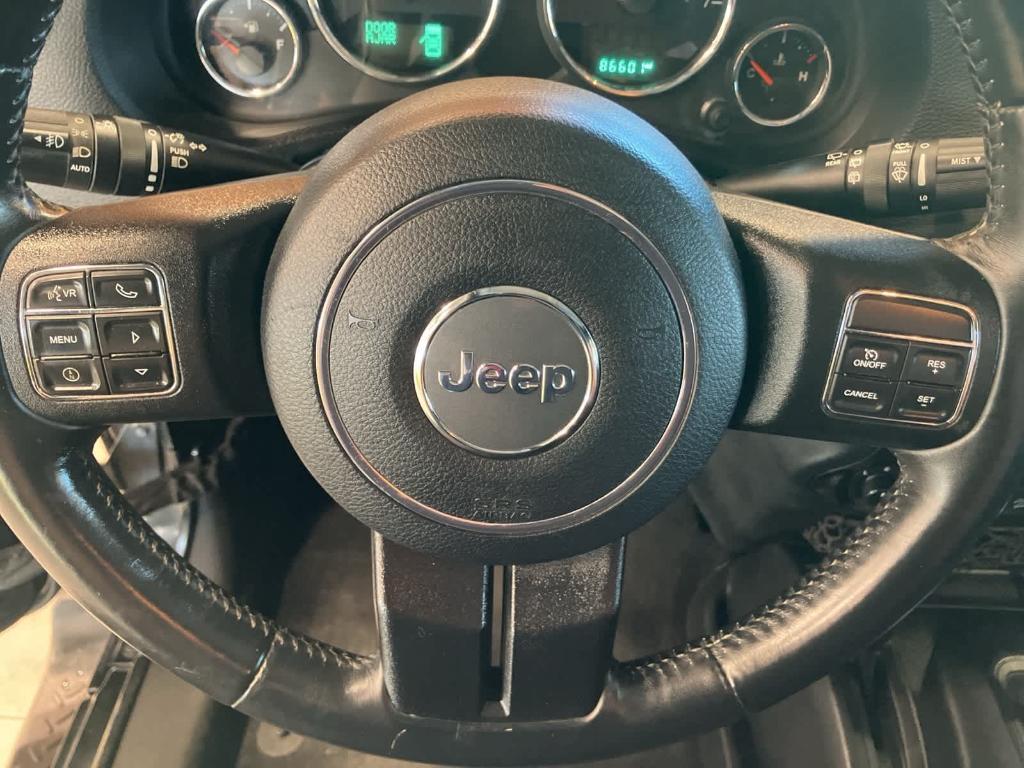 used 2016 Jeep Wrangler Unlimited car, priced at $17,500