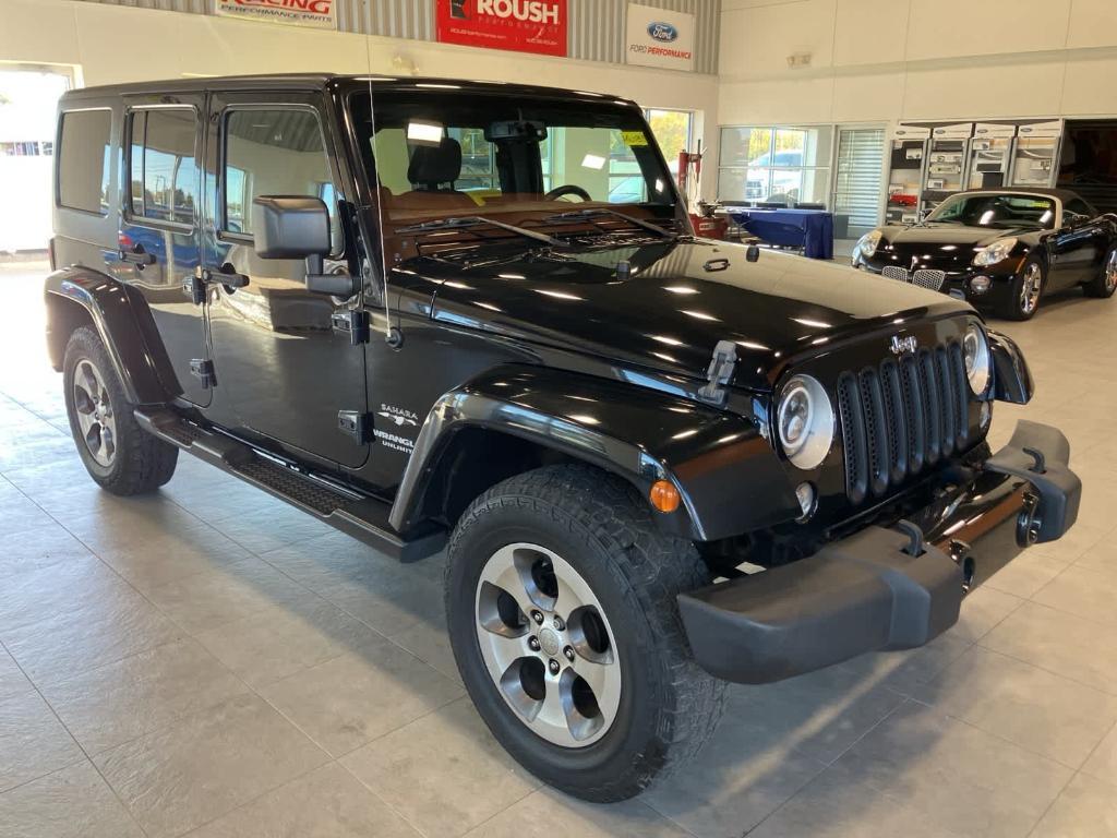 used 2016 Jeep Wrangler Unlimited car, priced at $17,500