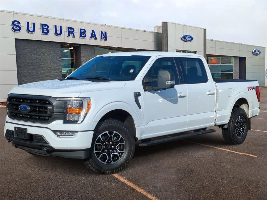 used 2021 Ford F-150 car, priced at $27,900