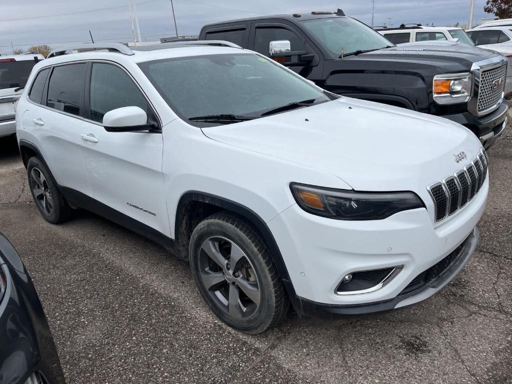 used 2021 Jeep Cherokee car, priced at $19,900