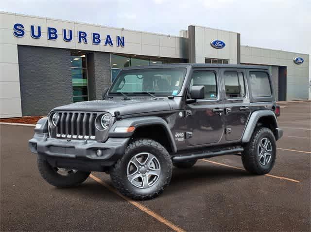 used 2020 Jeep Wrangler Unlimited car, priced at $28,595