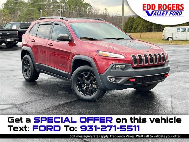 used 2015 Jeep Cherokee car, priced at $12,995