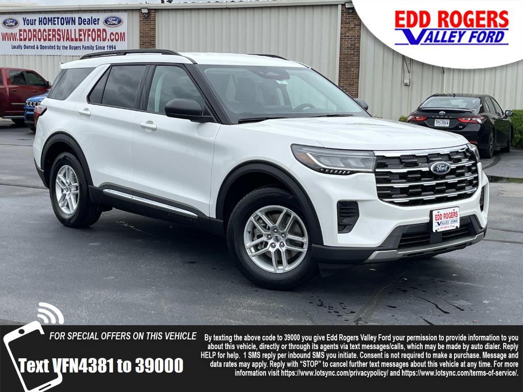 new 2025 Ford Explorer car, priced at $41,940