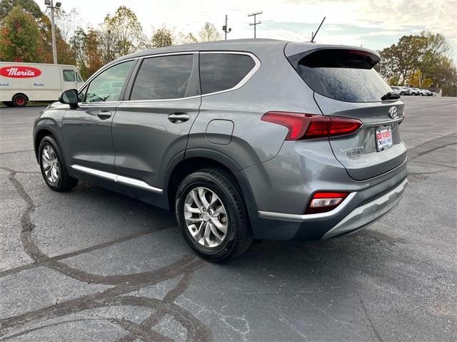 used 2019 Hyundai Santa Fe car, priced at $14,995