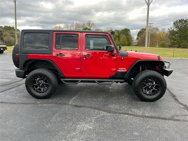 used 2011 Jeep Wrangler Unlimited car, priced at $12,995