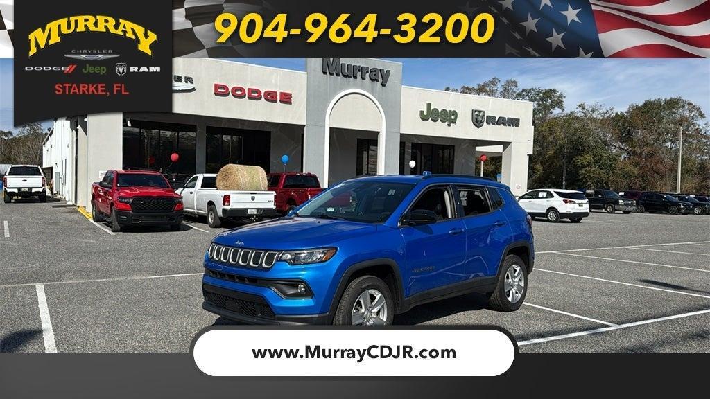 used 2022 Jeep Compass car, priced at $21,302