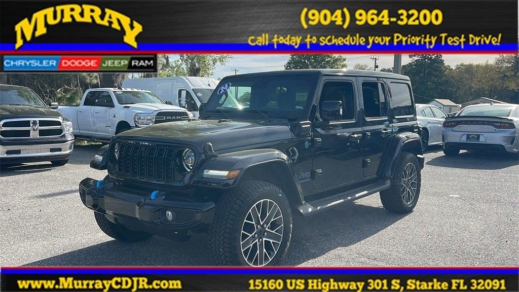 used 2024 Jeep Wrangler 4xe car, priced at $63,995