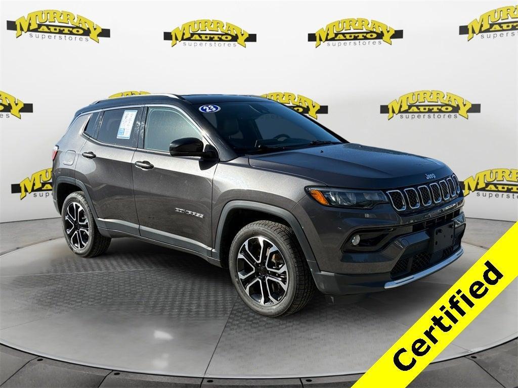 used 2023 Jeep Compass car, priced at $21,485