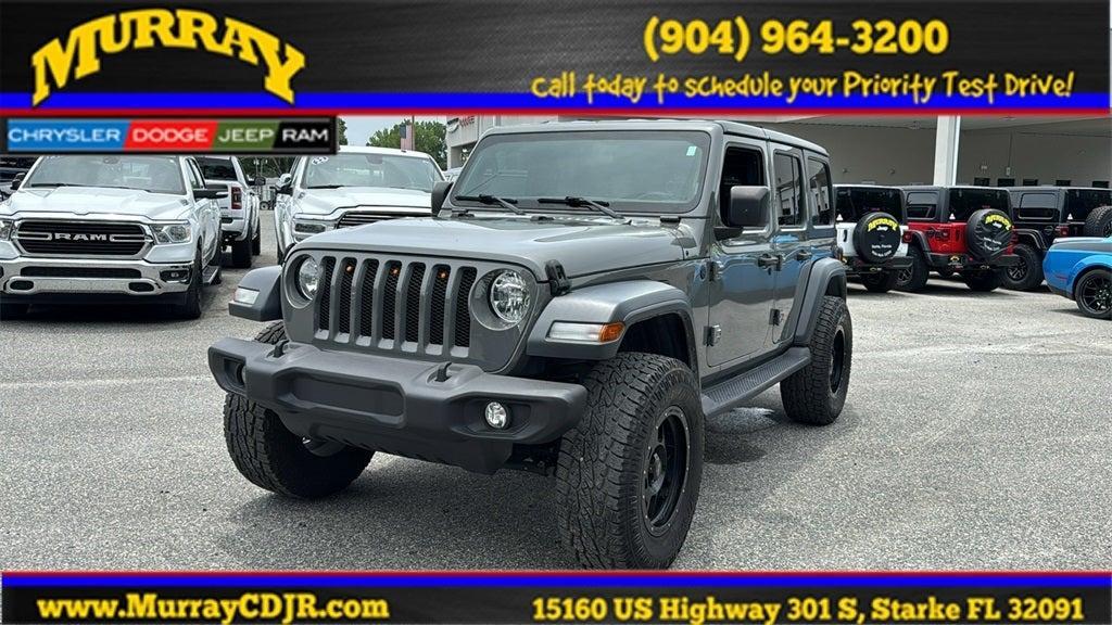 used 2020 Jeep Wrangler Unlimited car, priced at $29,850