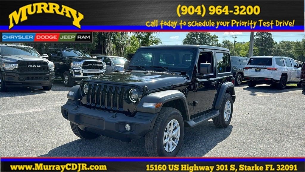 used 2023 Jeep Wrangler car, priced at $37,386