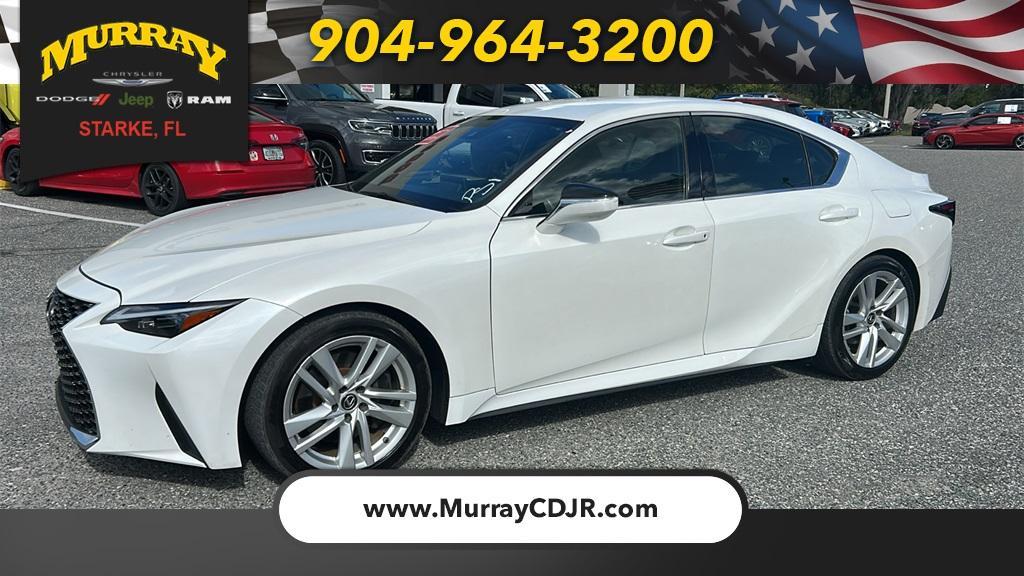 used 2021 Lexus IS 300 car, priced at $27,443