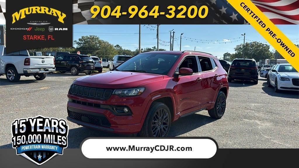 used 2022 Jeep Compass car, priced at $26,374