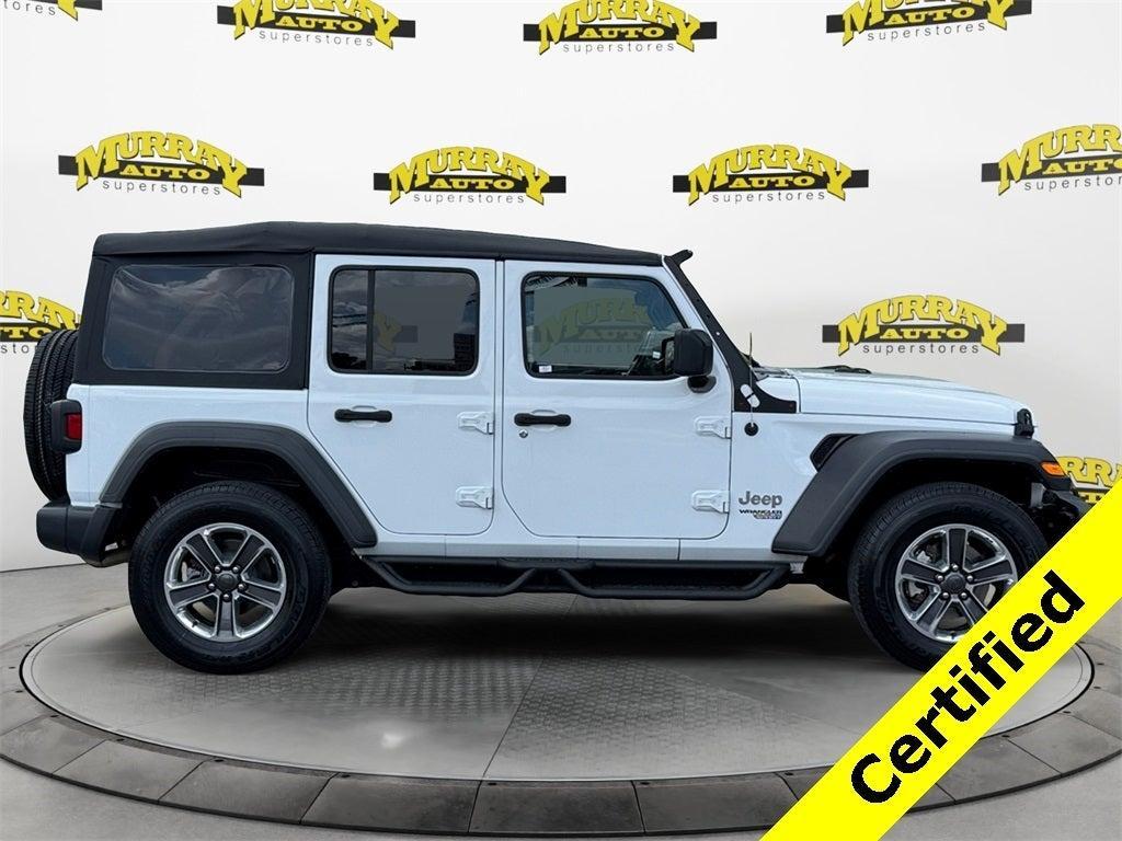 used 2020 Jeep Wrangler Unlimited car, priced at $24,685