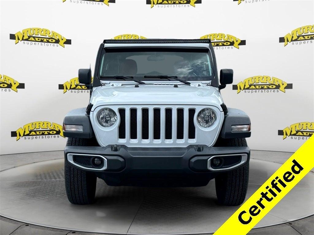 used 2020 Jeep Wrangler Unlimited car, priced at $24,685