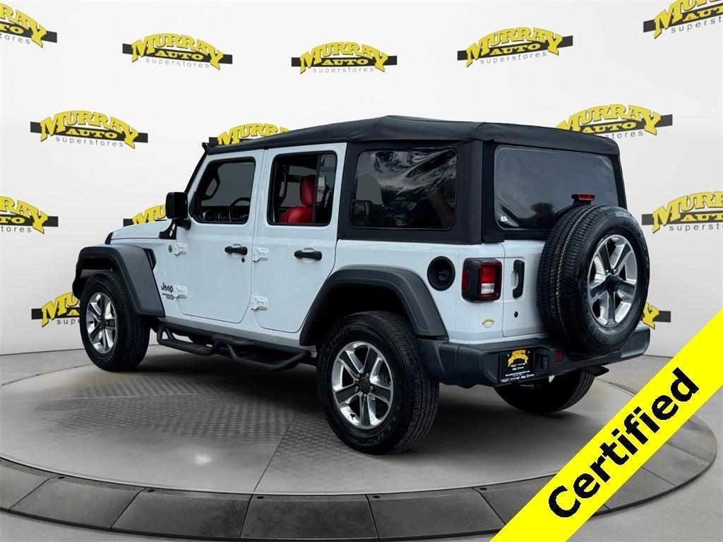 used 2020 Jeep Wrangler Unlimited car, priced at $24,685