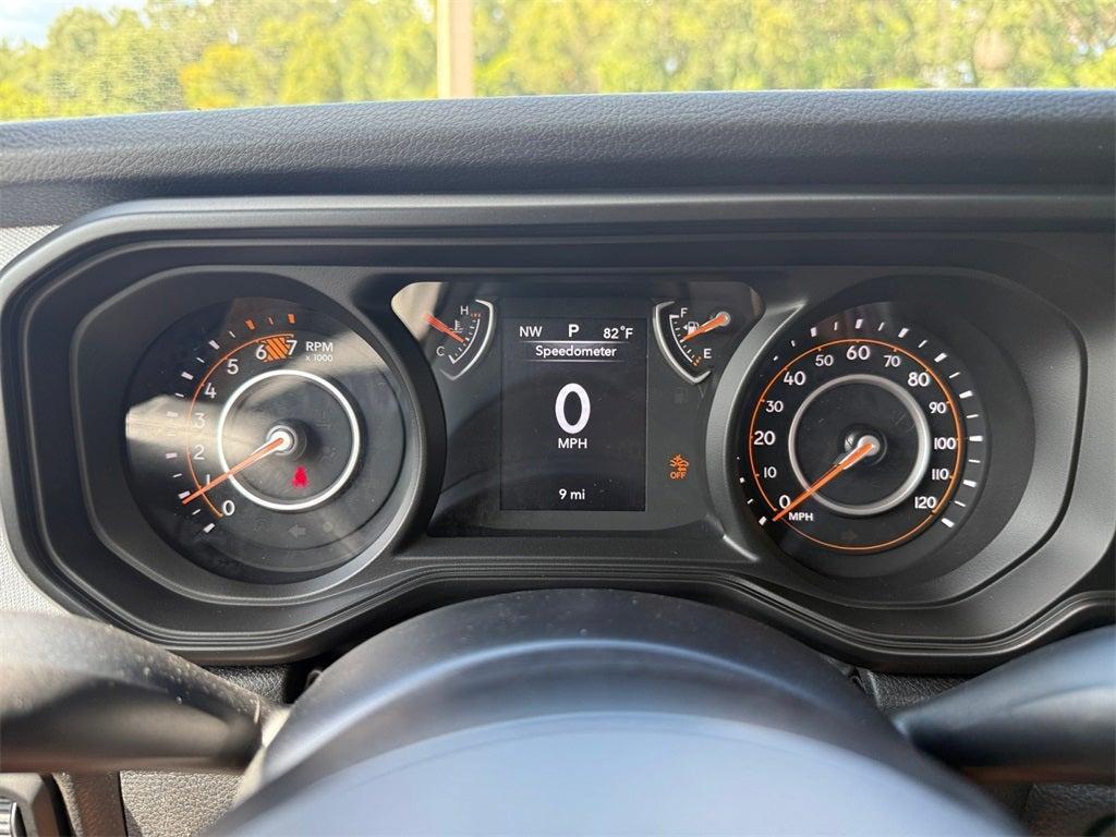 new 2025 Jeep Wrangler car, priced at $38,399