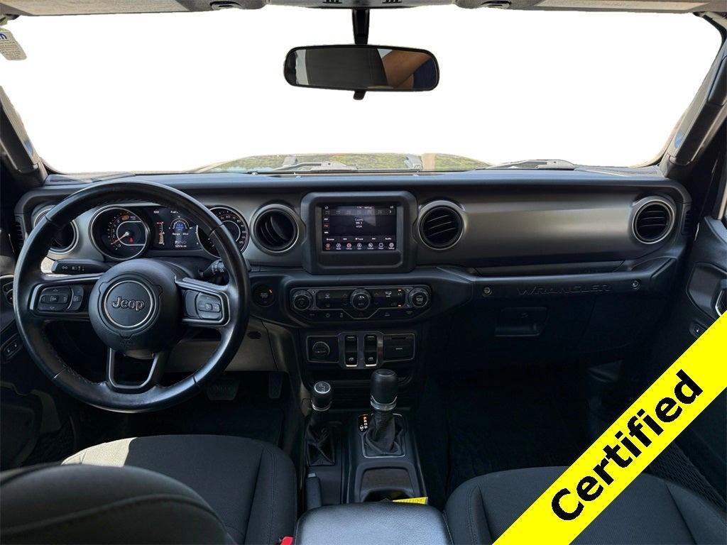 used 2021 Jeep Wrangler car, priced at $25,435