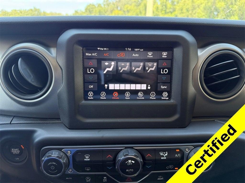 used 2021 Jeep Wrangler car, priced at $25,435