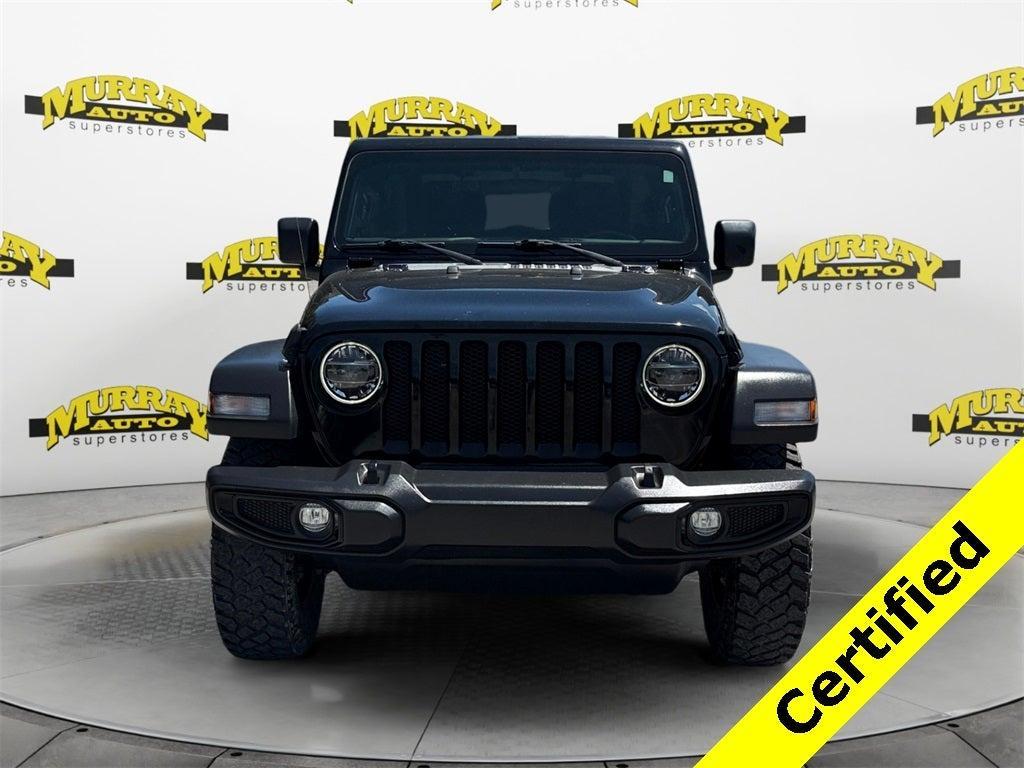 used 2021 Jeep Wrangler car, priced at $25,435