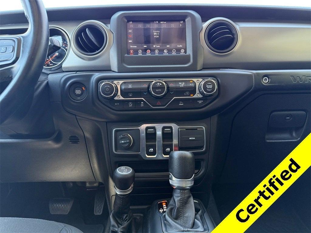 used 2021 Jeep Wrangler car, priced at $25,435