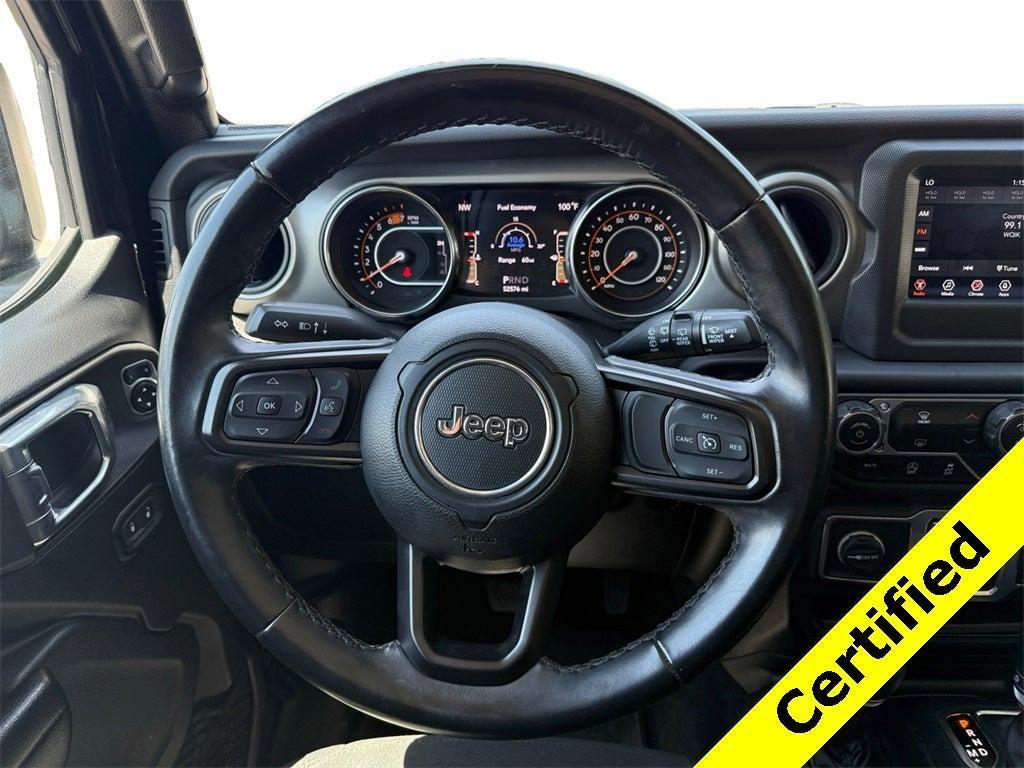 used 2021 Jeep Wrangler car, priced at $25,435