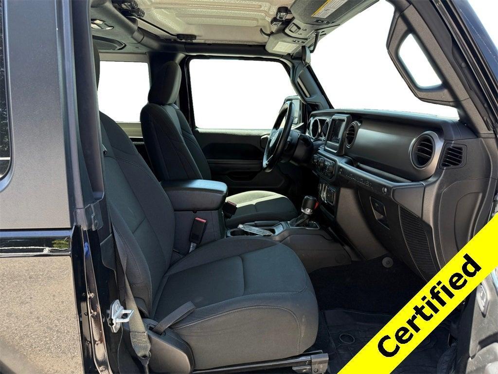 used 2021 Jeep Wrangler car, priced at $25,435