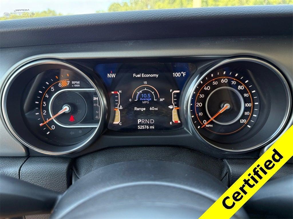used 2021 Jeep Wrangler car, priced at $25,435