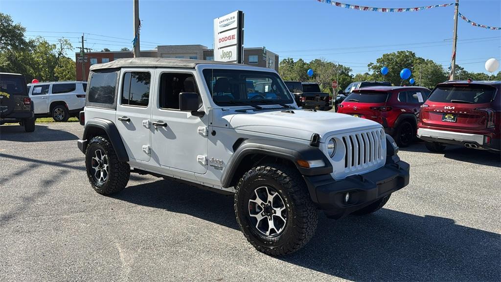 used 2021 Jeep Wrangler Unlimited car, priced at $27,688