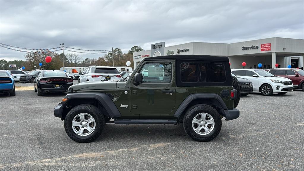 used 2021 Jeep Wrangler car, priced at $26,548