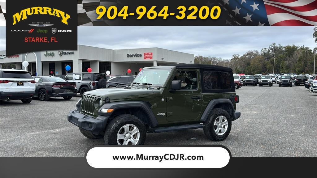 used 2021 Jeep Wrangler car, priced at $26,548