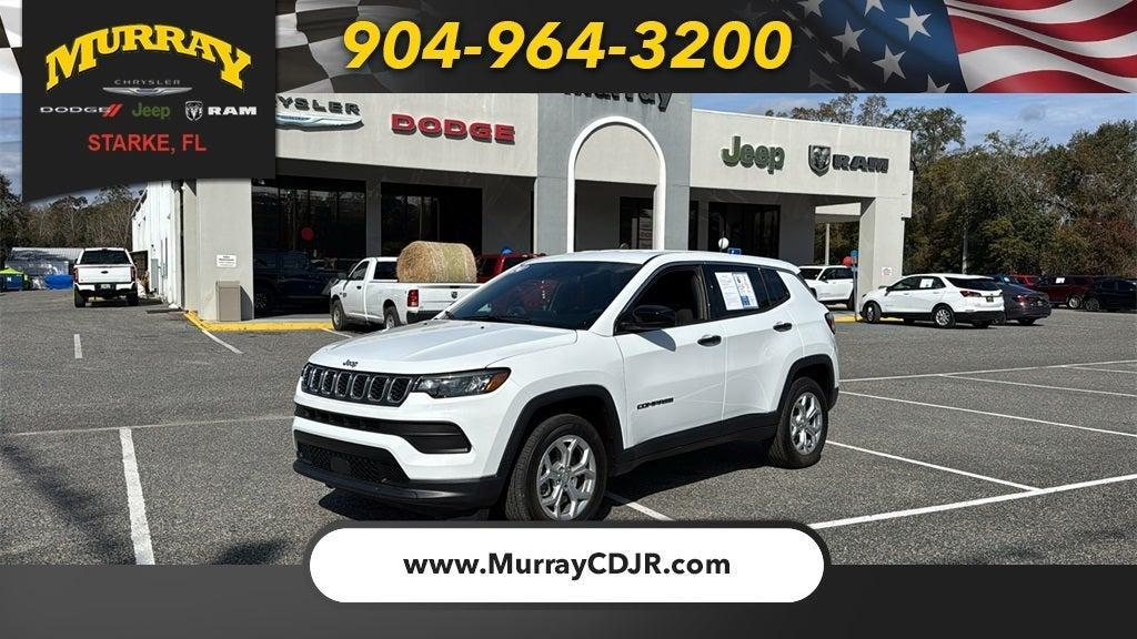 used 2024 Jeep Compass car, priced at $21,993