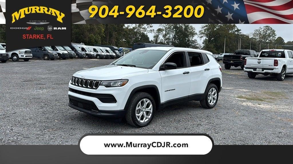 used 2024 Jeep Compass car, priced at $25,298